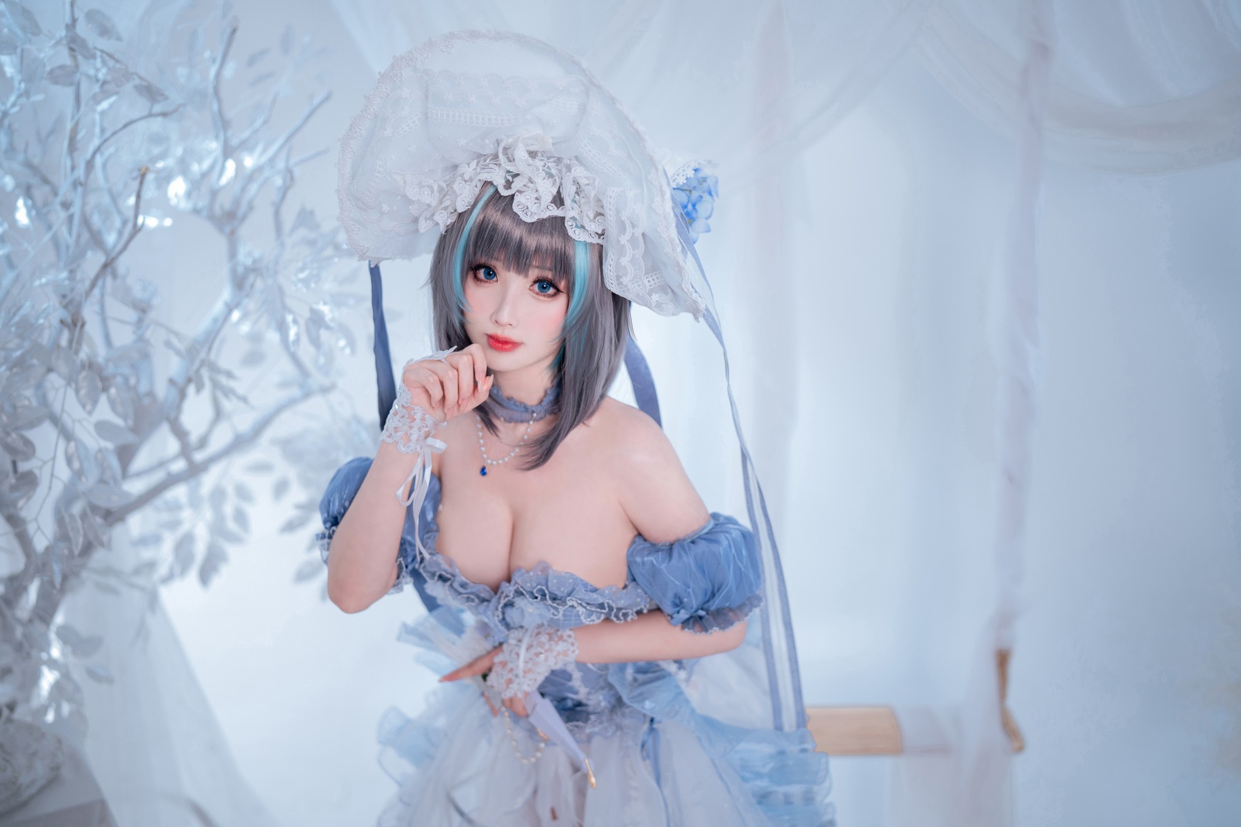 Cosplay-Rioko凉凉子-柴郡冰雪公主-01-05