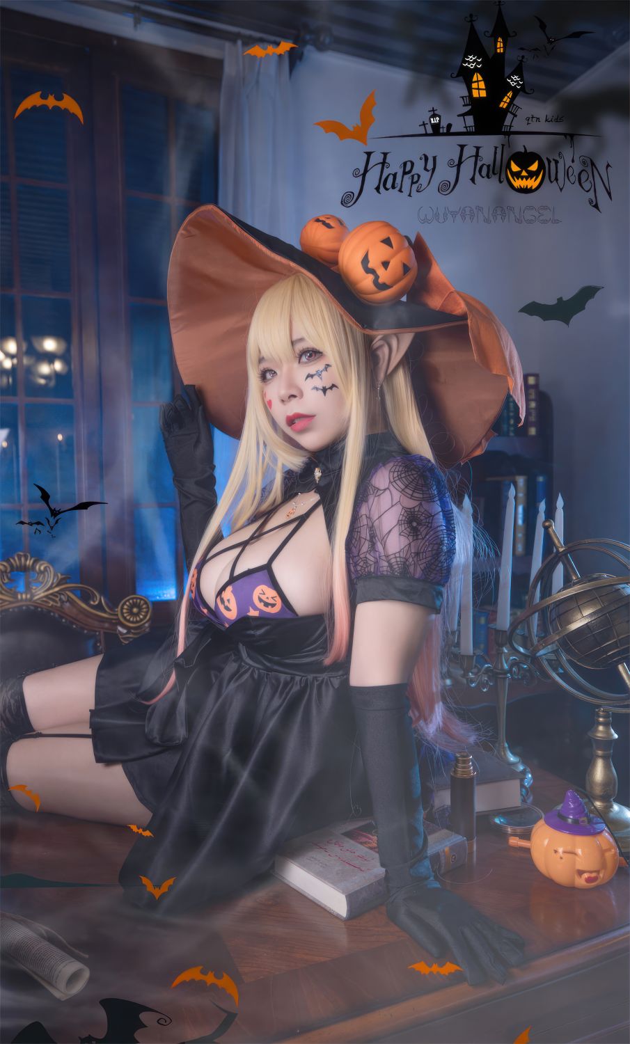 无颜小天使wy---喜多川海梦万圣节46P-414MB-04-25