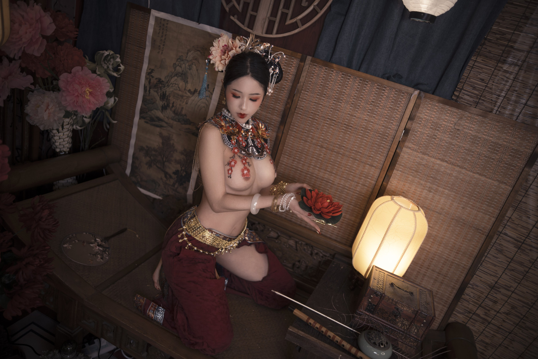 Cosplay-钛合金大粑粑-满清服饰-04-08