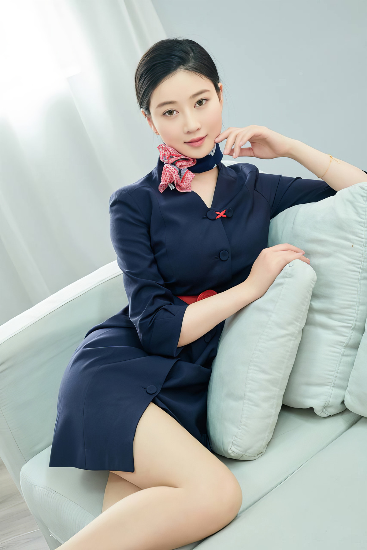 年年Nnian-空姐-038-炽天使-Set01-08-19