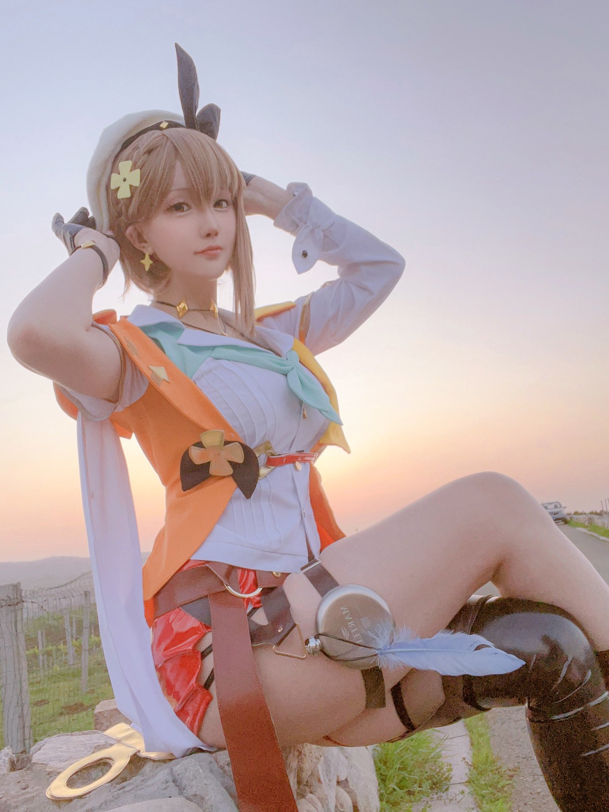 Cosplay-星之迟迟Hoshilily-莱莎的炼金工坊-08-26