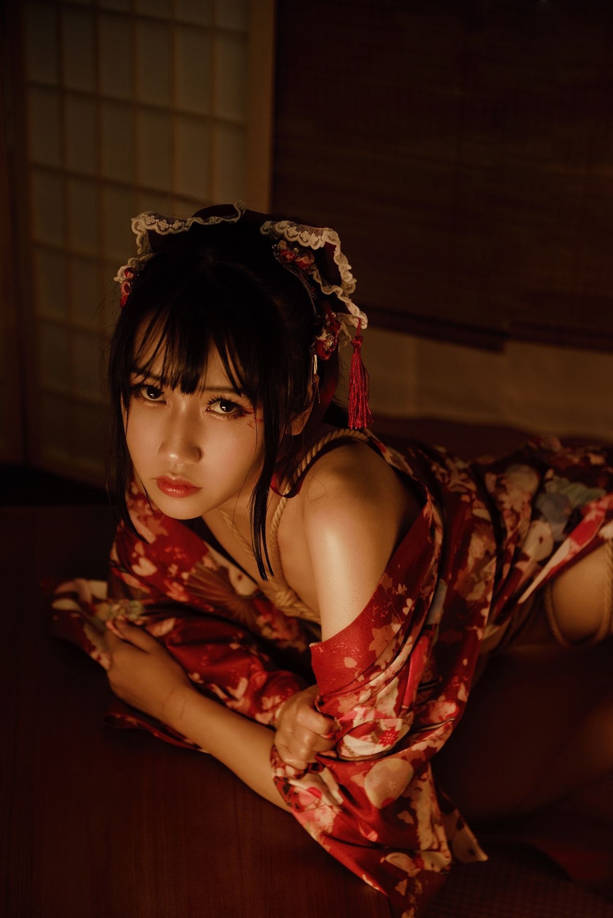 Cosplay-不呆猫-绳子和服-Set01-11-27