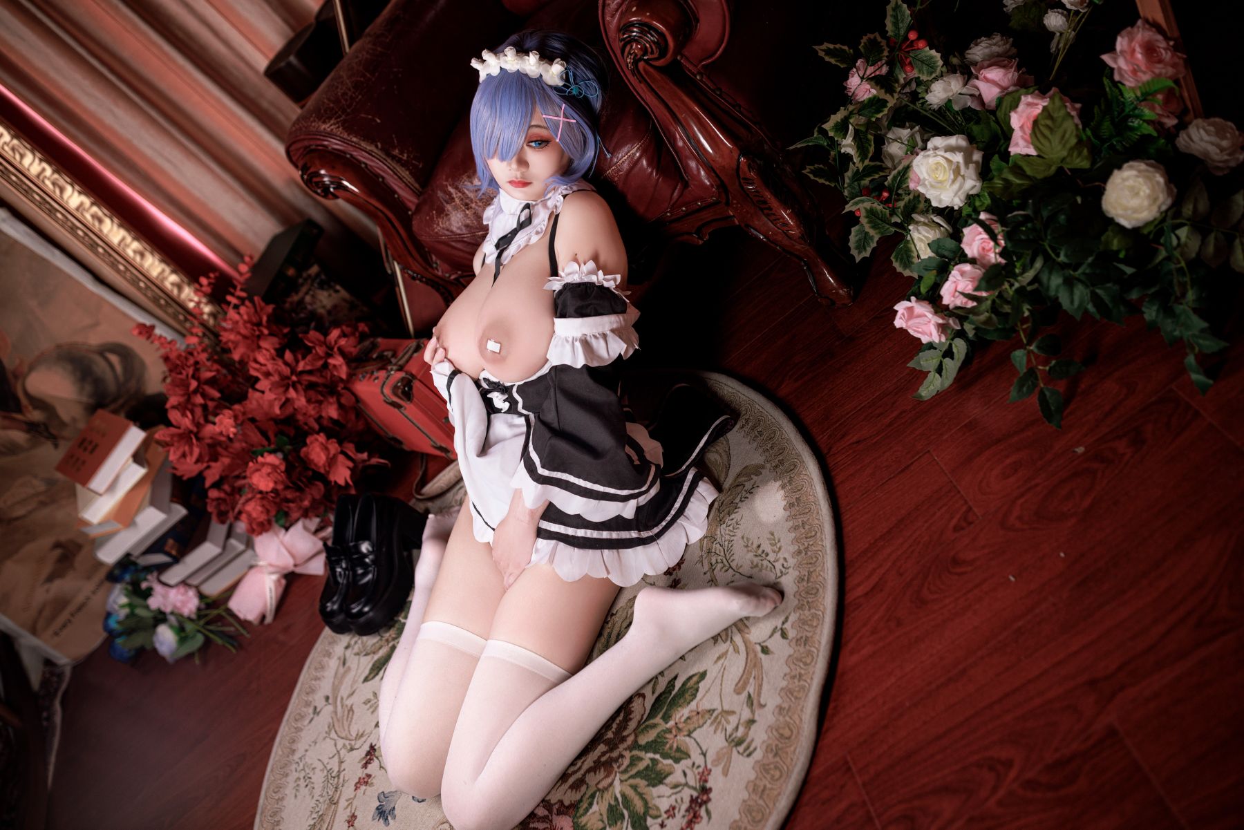 阿雪雪---蕾姆女仆-87P3V-106GB-08-31