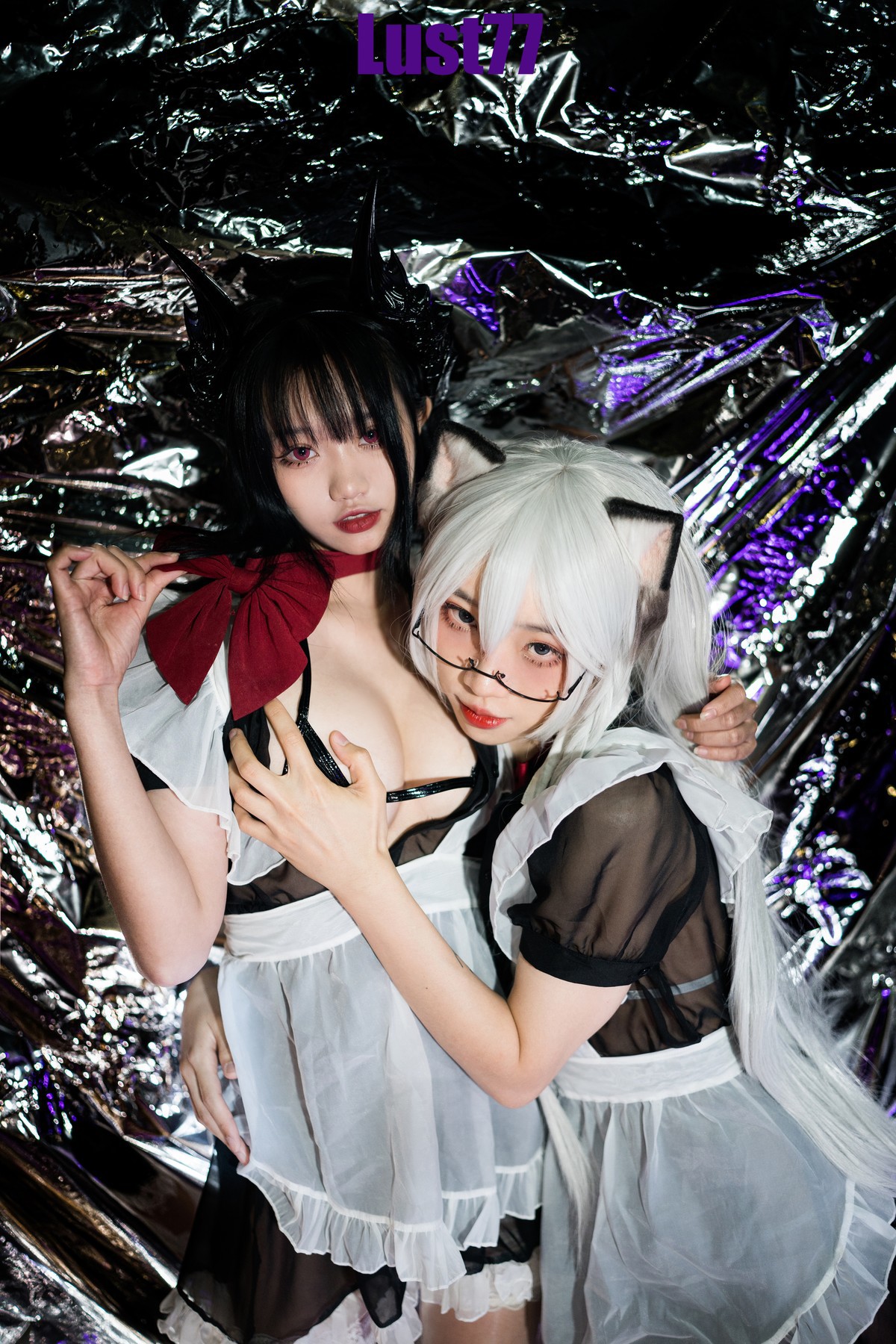 Cosplay-柒柒要乖哦-女仆の惩戒课-Set01-01-30