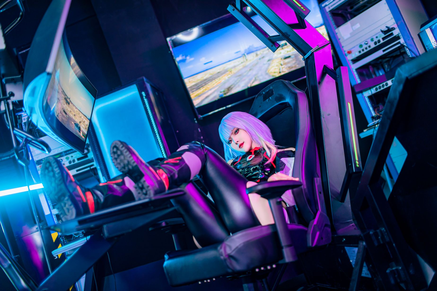 Natsuko夏夏子---赛博朋克边缘行者Lucy-07-27