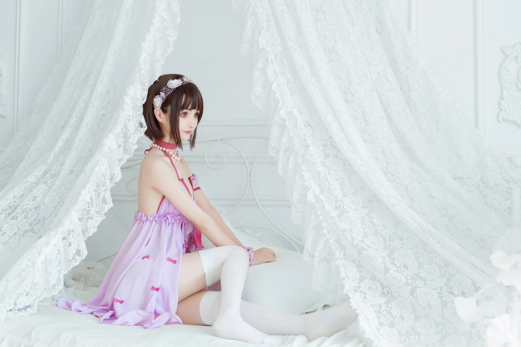 桜井宁宁-Cosplay-加藤惠-Megumi-Kato-09-22