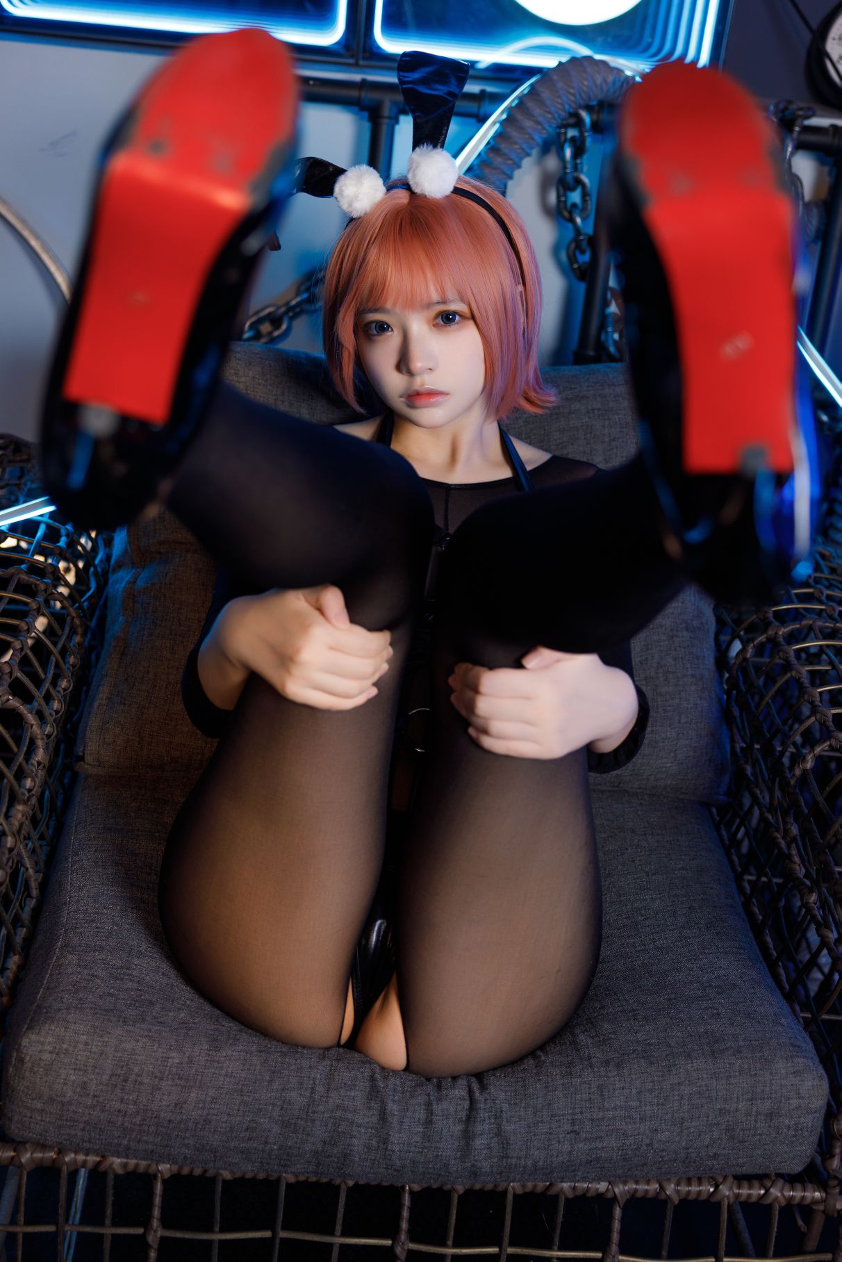 疯猫ss-黑丝束缚兔-01-08