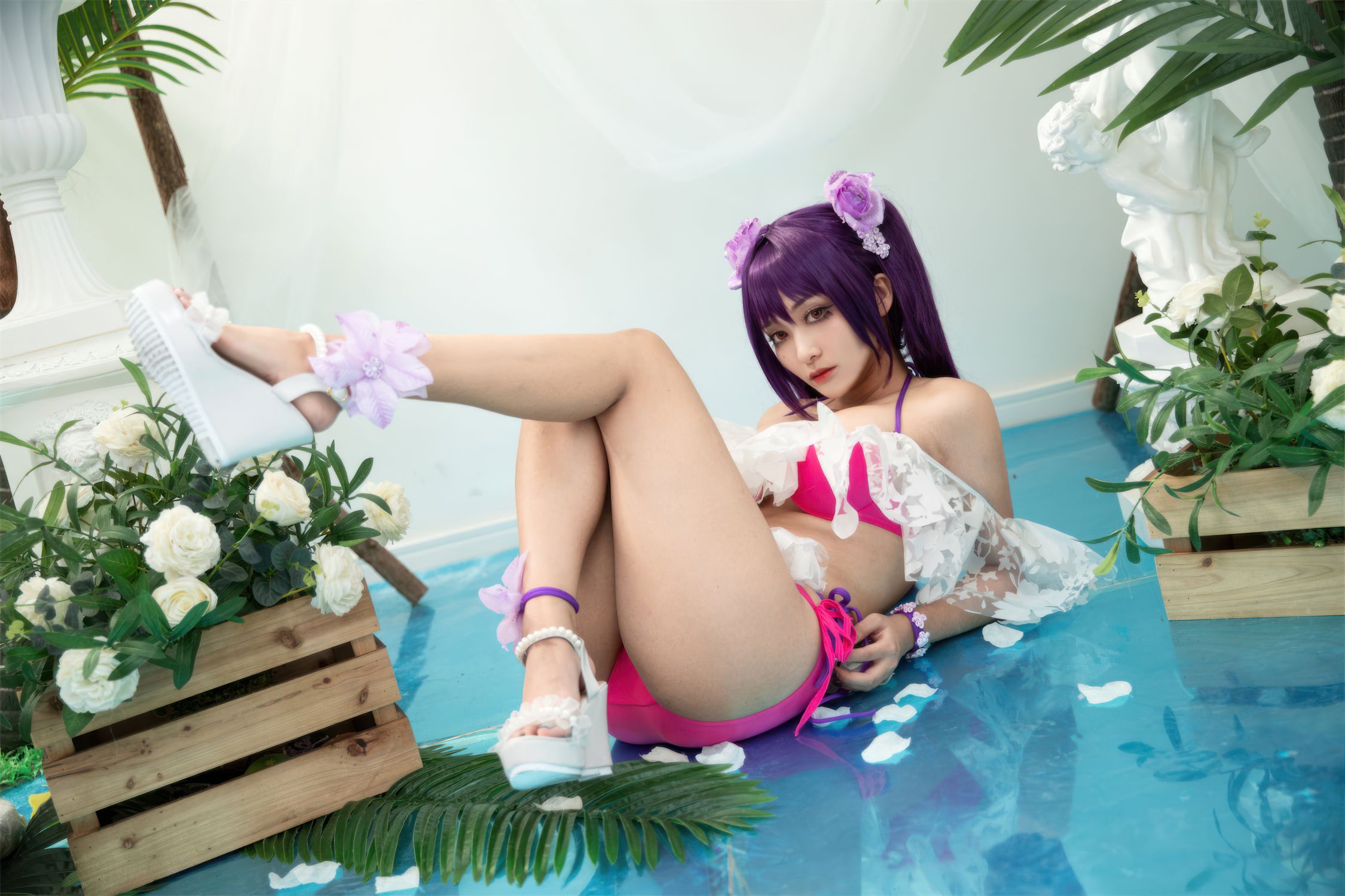 洛璃LoLiSAMA---斯卡蒂泳装-05-18