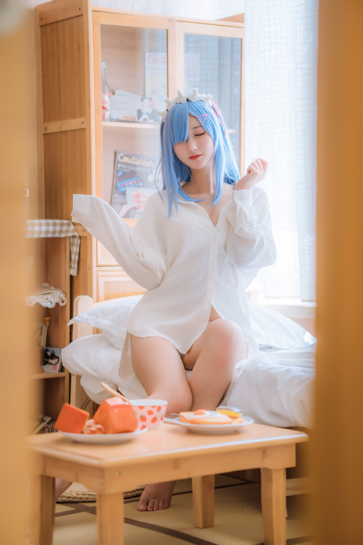 Cosplay-羽生三未图集-蕾姆-10-26
