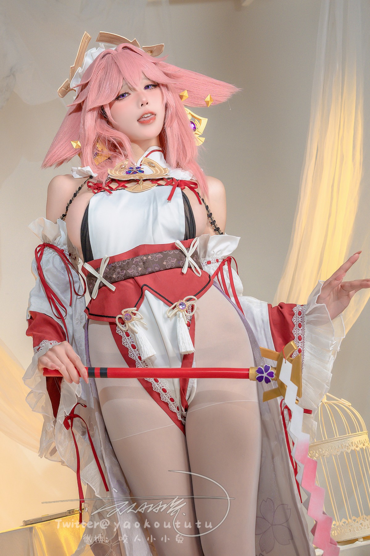 Cosplay-黏黏团子兔-春江水暖-神子贺岁-Set01-12-21