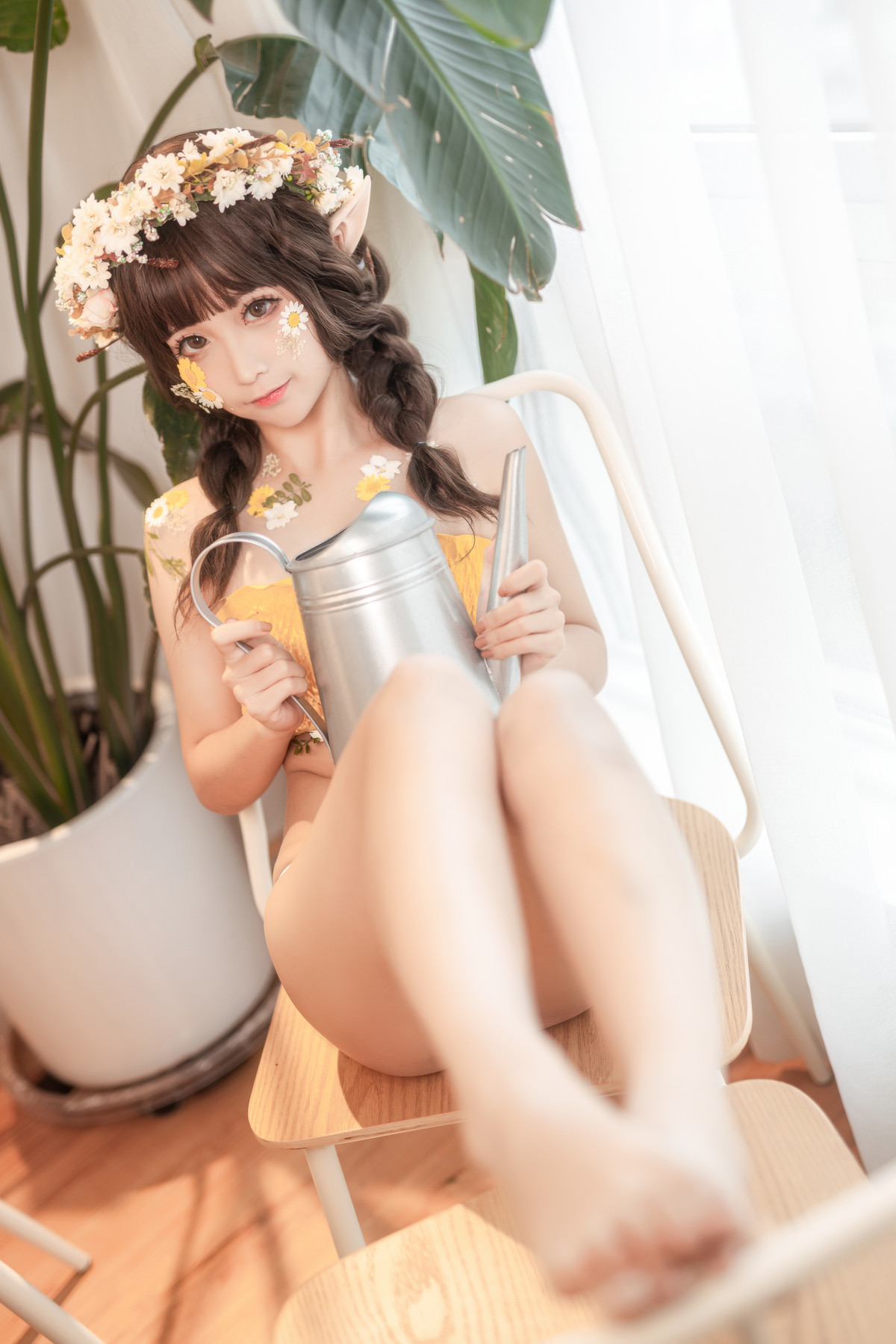 Cosplay-蠢沫沫Chunmomo-尖耳国度花精灵-10-12