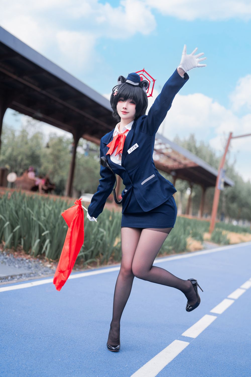 Rioko凉凉子---蔚蓝档案-椿导游-07-08