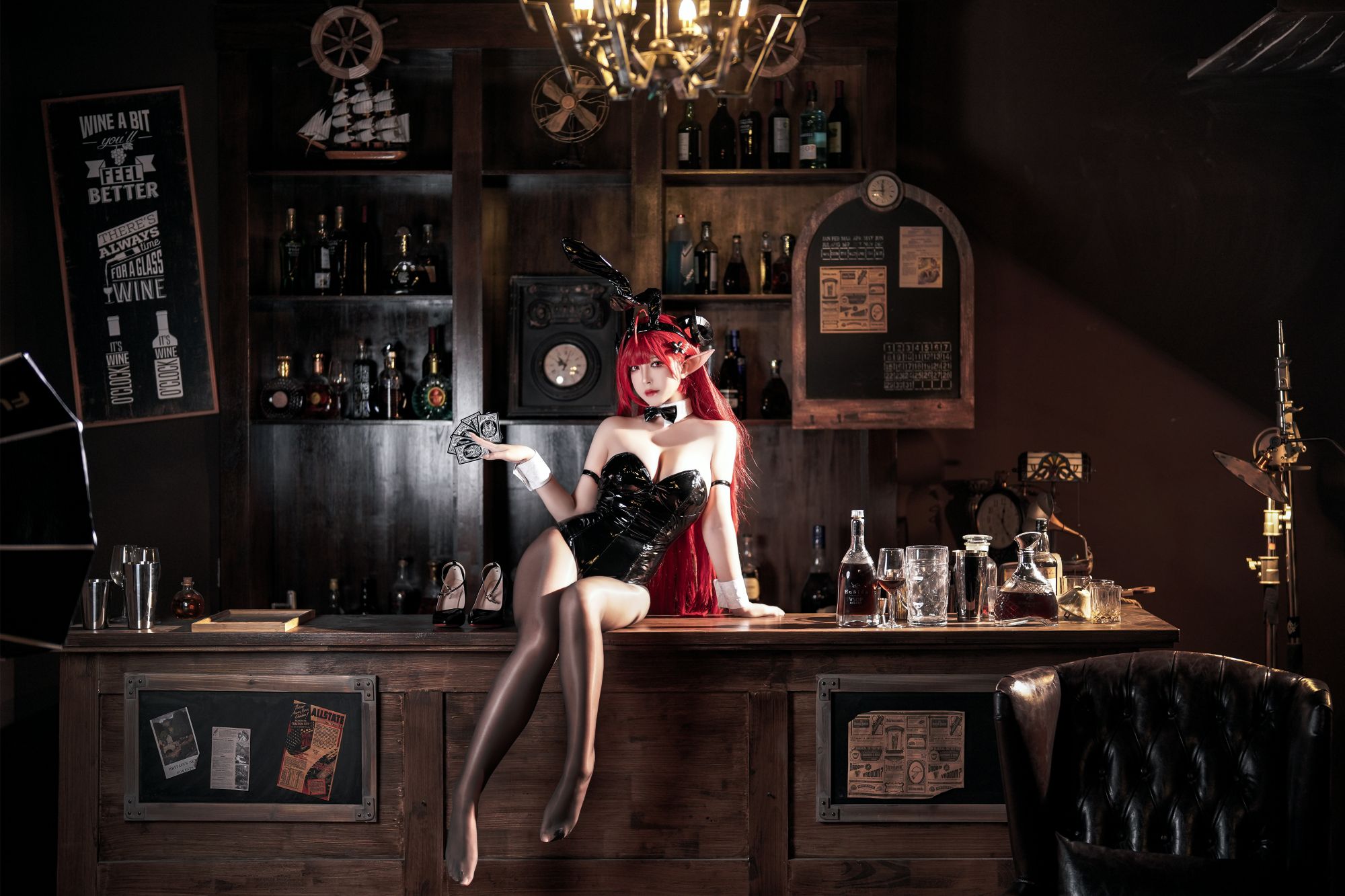 半半子---碧蓝航线兴登堡兔女郎-微醺胜负-05-20