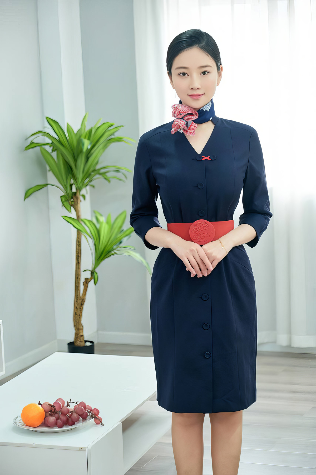 年年Nnian-空姐-038-炽天使-Set01-08-19