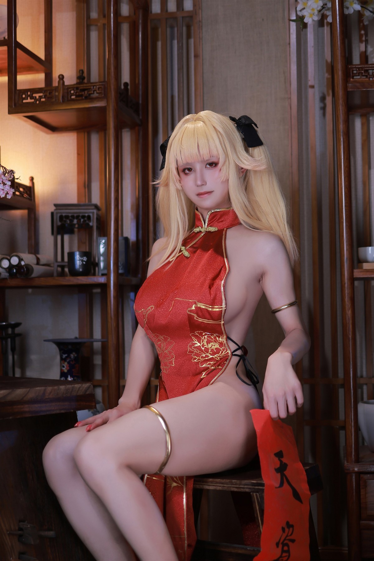 Cosplay-桜满三时-萌姬联合-旗袍-09-28