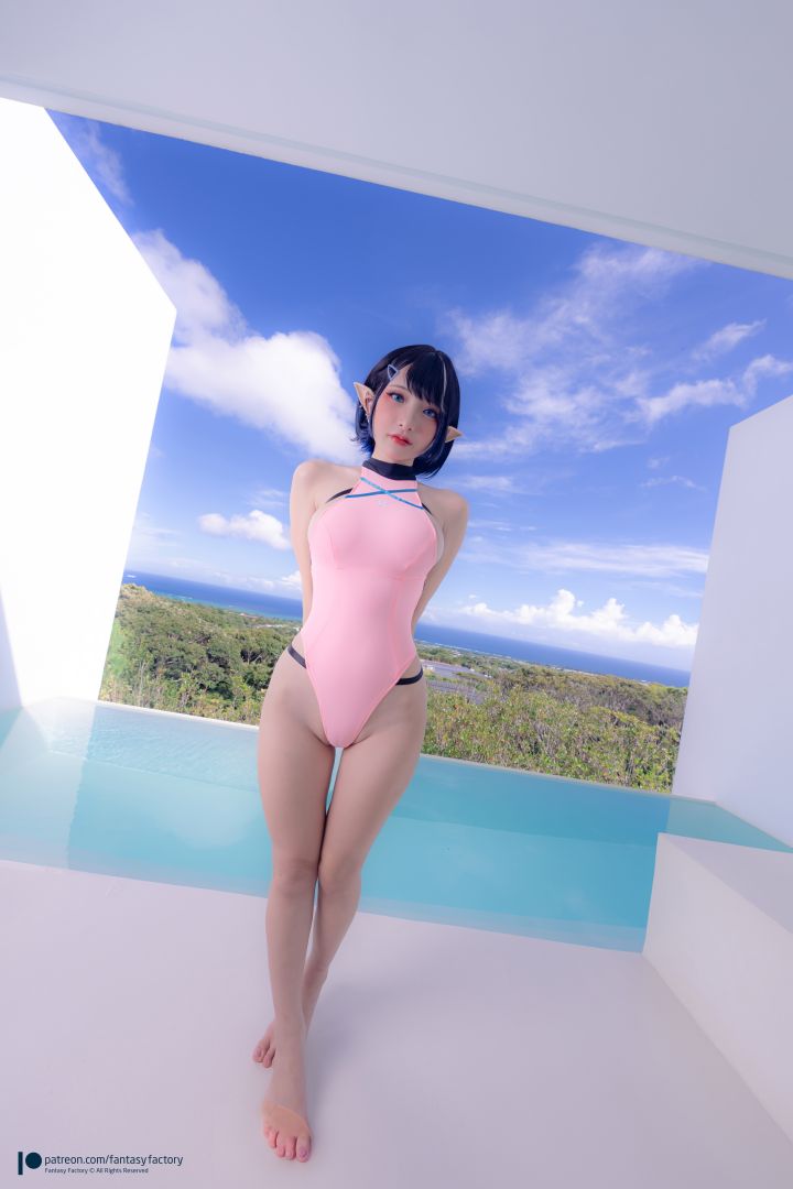 Fantasy-Factory小丁-粉色精灵泳衣-Elf-Swimsuit-Pink-44P-618MB-03-17