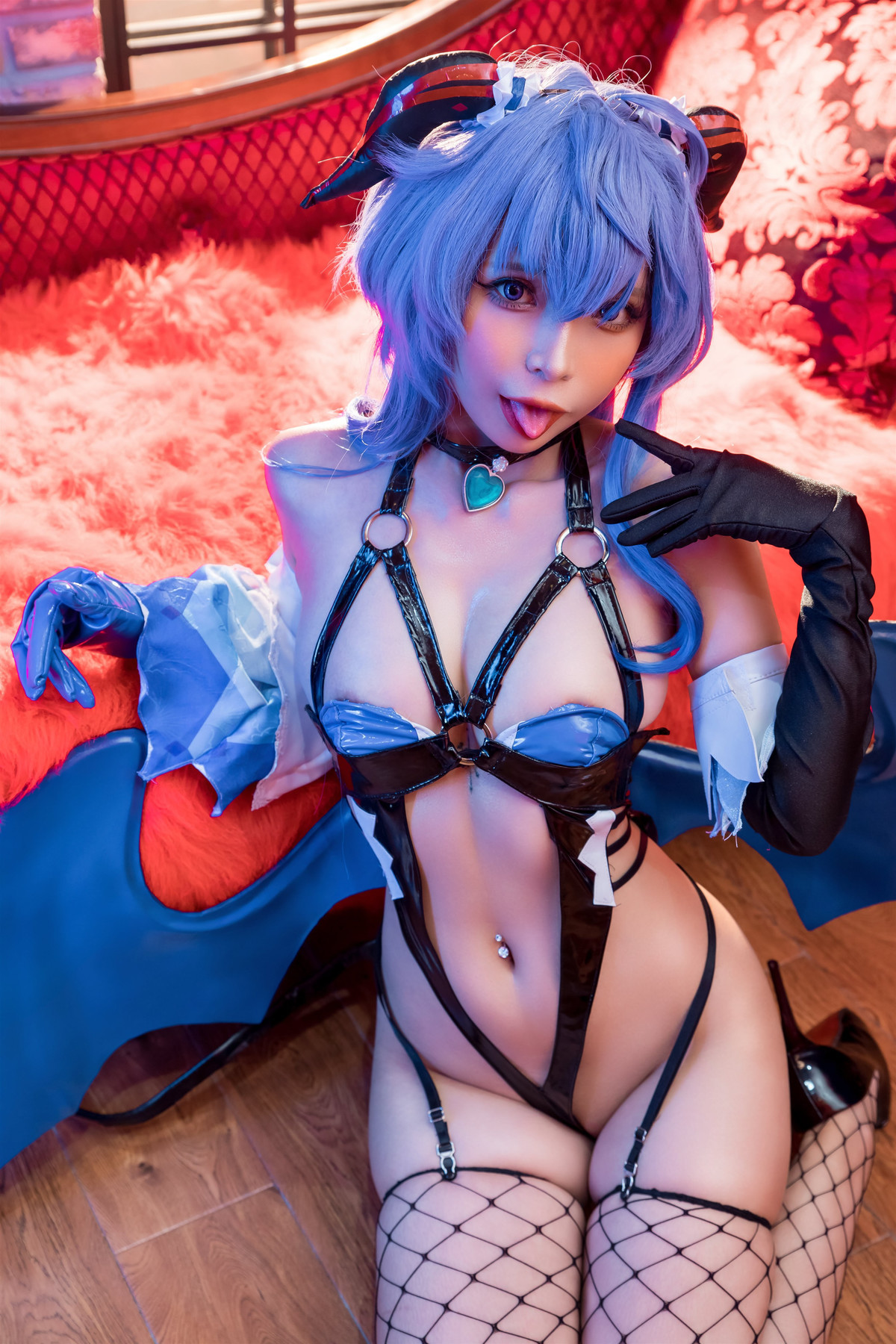 Cosplay-UmekoJ-Ganyu-Succubus-Set01-01-08