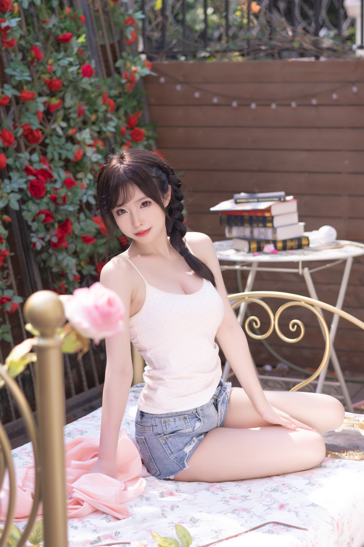 Cosplay-清水由乃-麻花少女-Set02-01-14