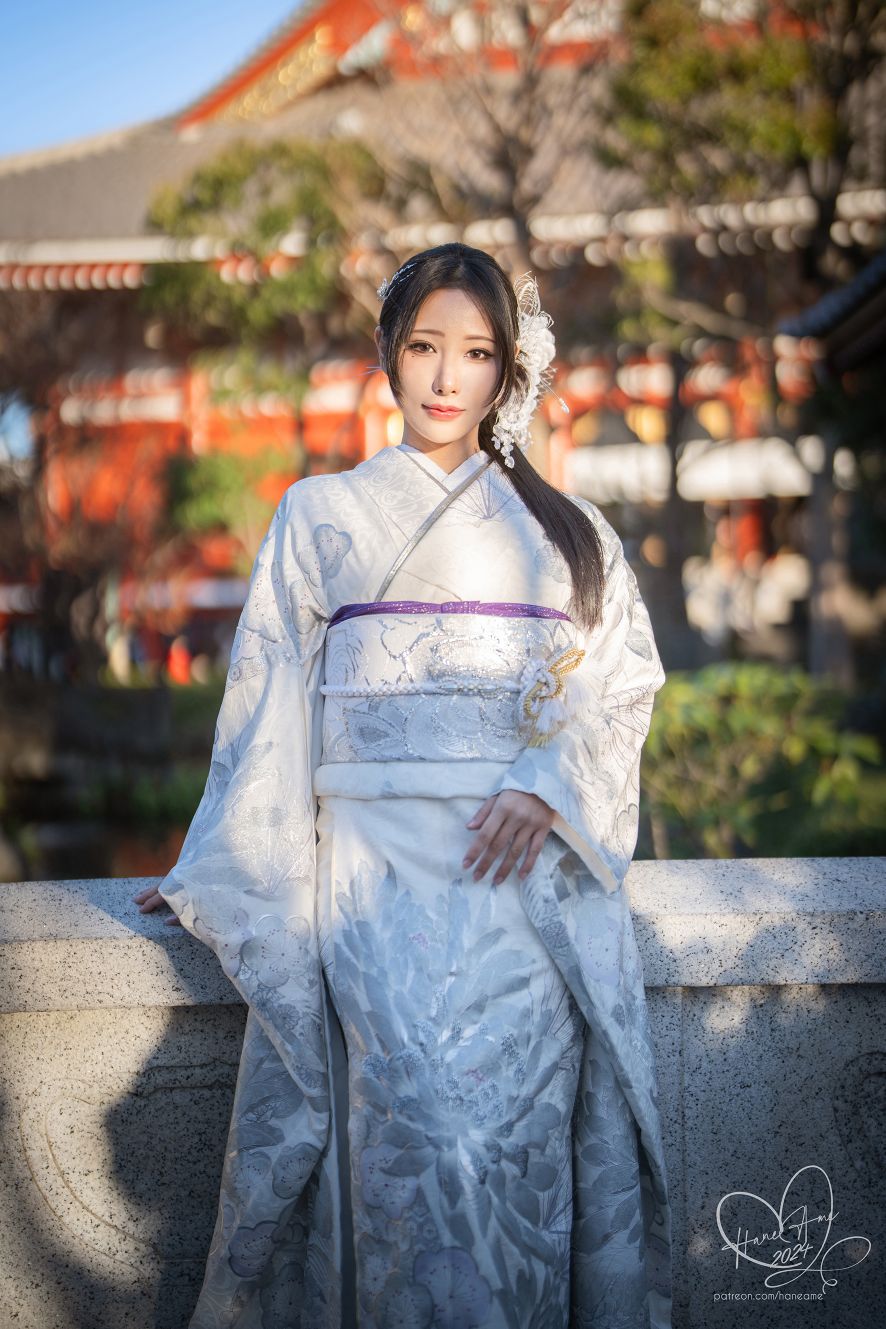 雨波-24年1月Original-2024-New-year-Silver-Kimono-02-04