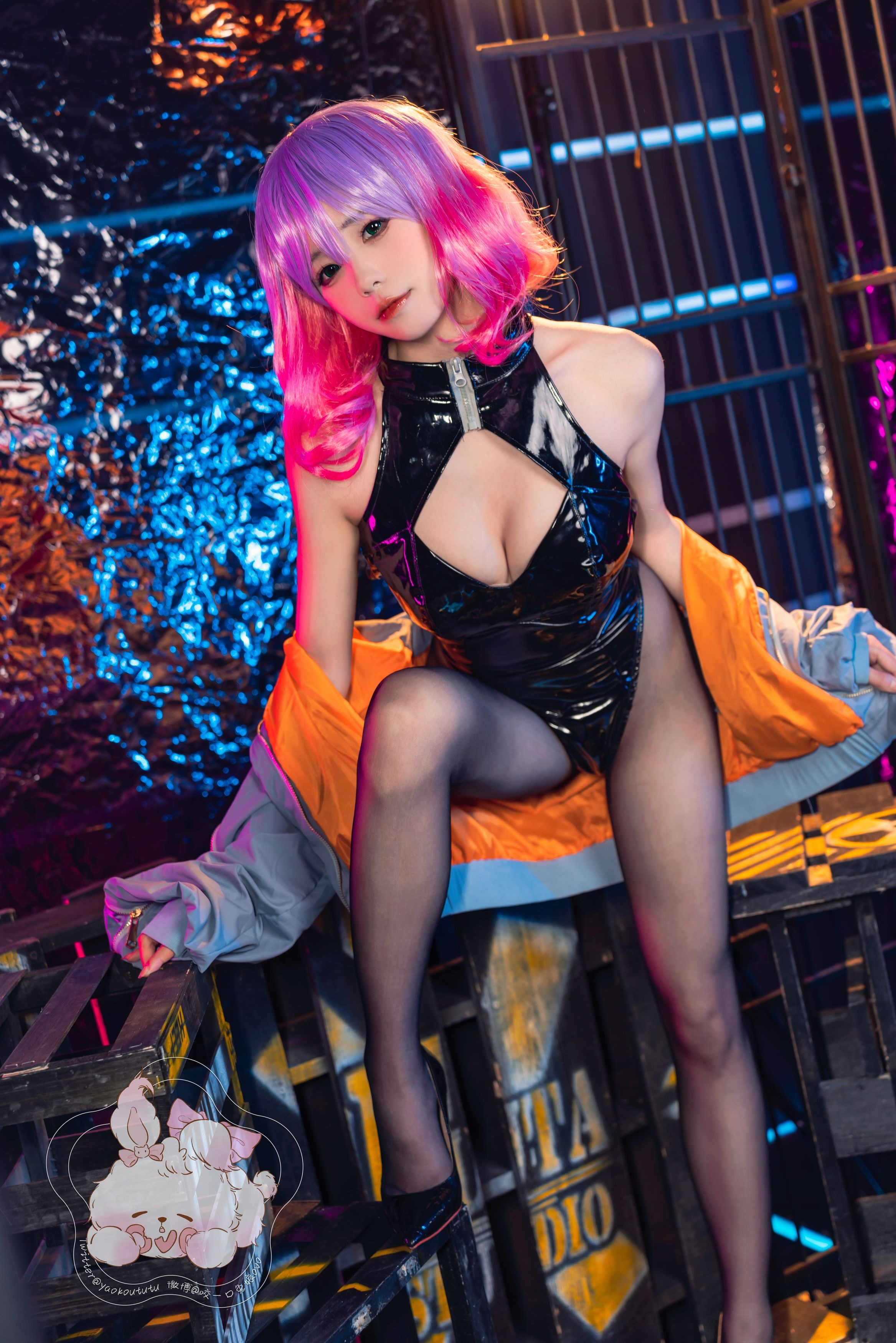 咬人小小兔---Mask-Girl-Luna-52P-08-18