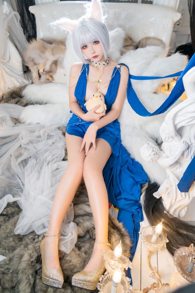 Momoko葵葵瓜希酱-碧蓝航线赤城加贺-礼服-03-02