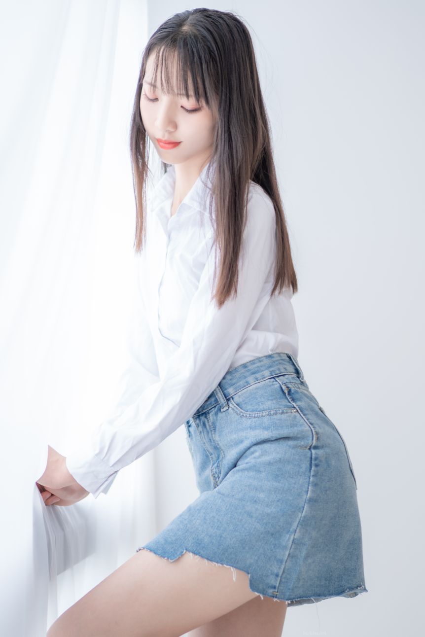 西瓜murmure西瓜少女-2021-04-29-牛仔裙-125P1V-12-19