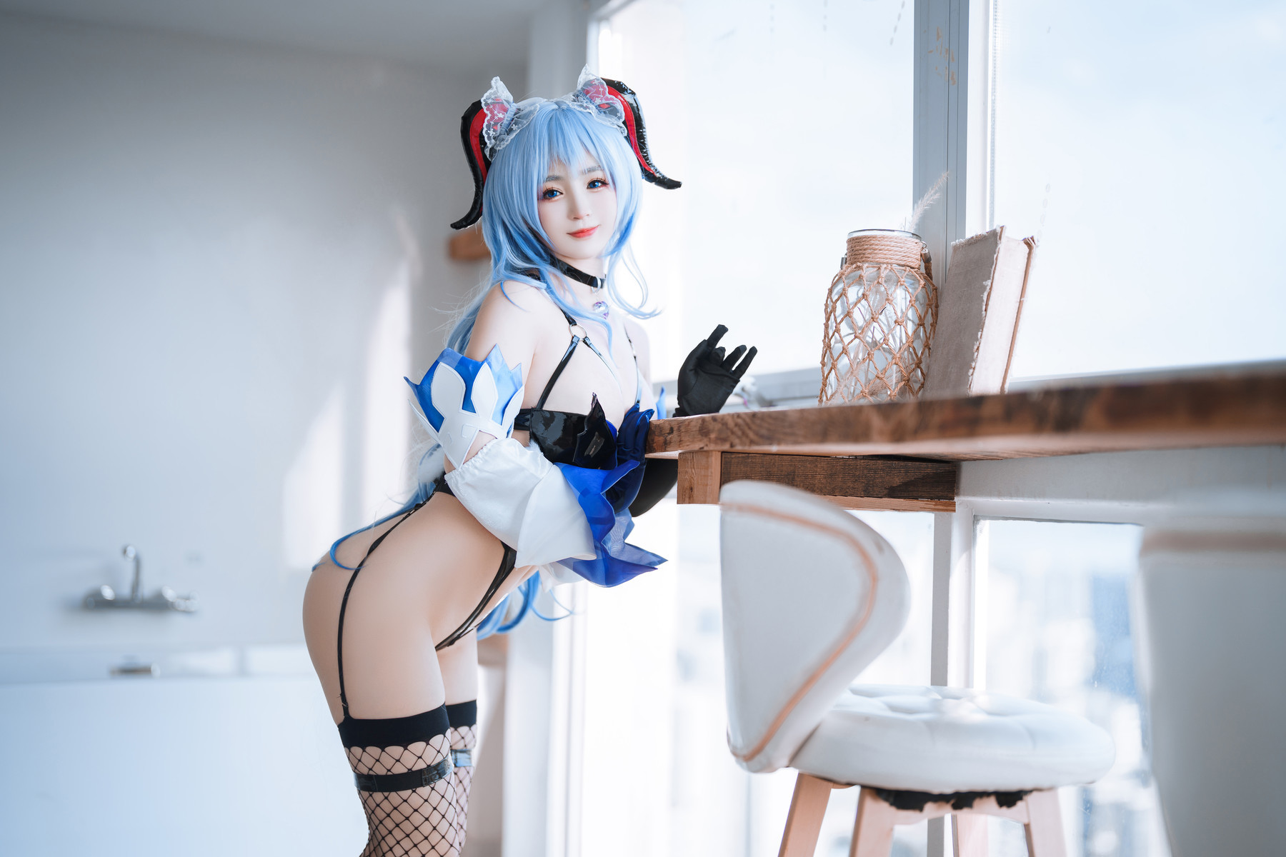 Cosplay-桜井宁宁-甘雨-01-22