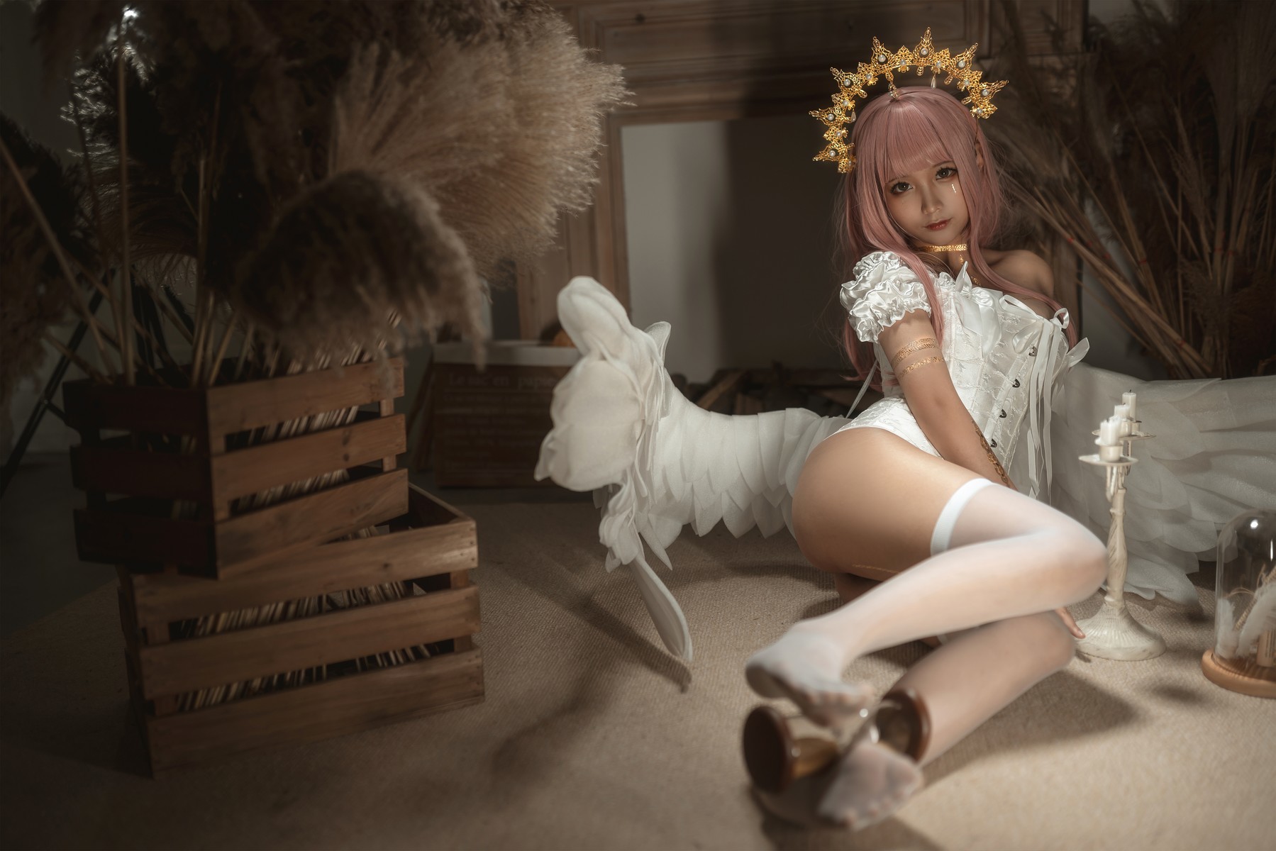 Cosplay-蠢沫沫Chunmomo-沫沫真爱版-天使本-圣天使-11-17