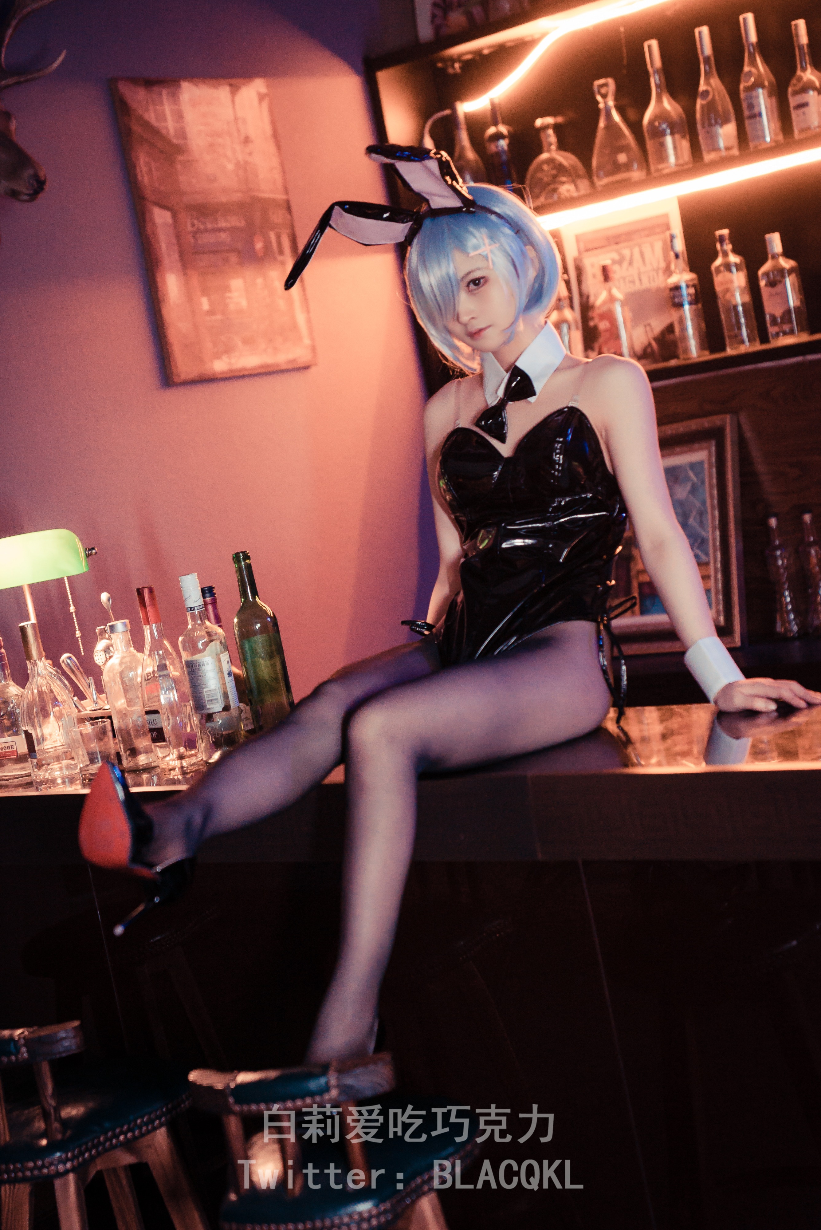 白莉爱吃巧克力---雷姆-兔女郎-11-24