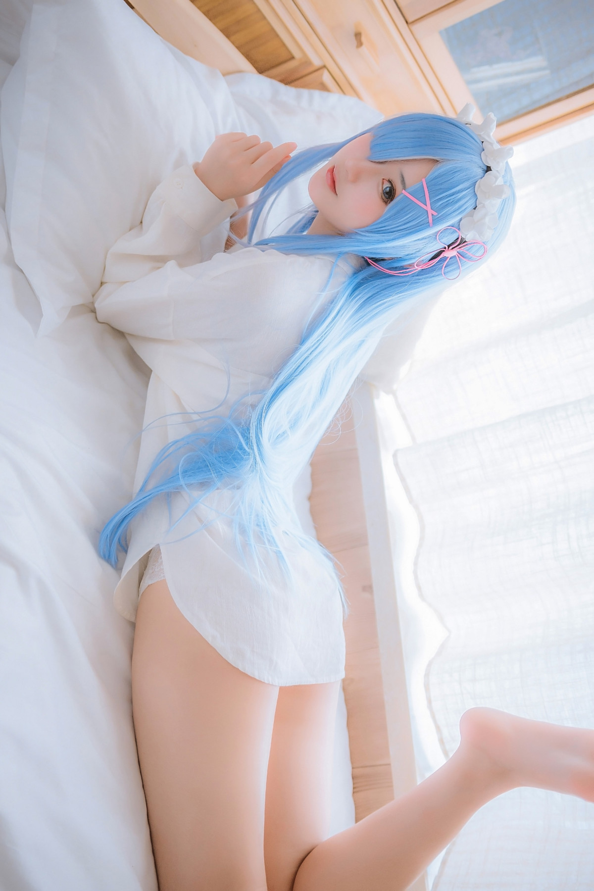 Cosplay-羽生三未图集-蕾姆-10-26