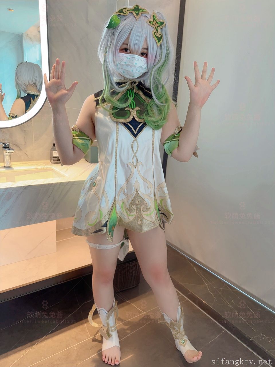 软萌兔兔酱-史莱姆草神-01-28