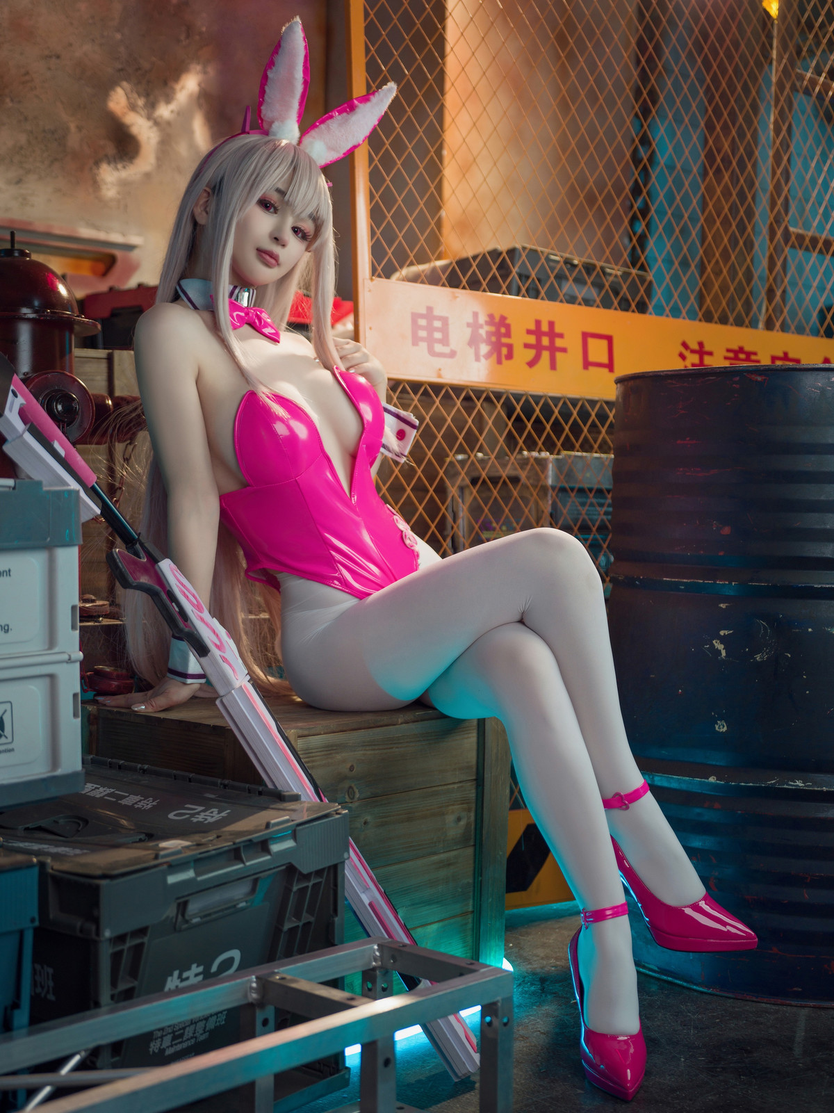 Cosplay-桜井宁宁-Viper-Bunny-毒蛇兔女郎-03-23