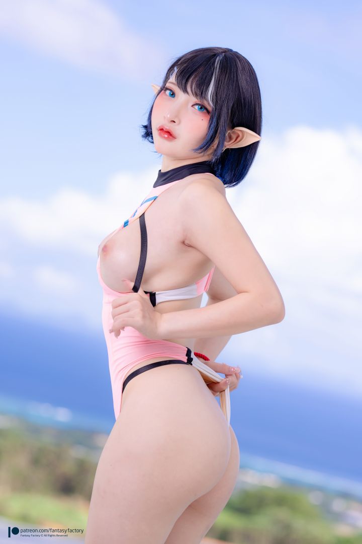 Fantasy-Factory小丁-粉色精灵泳衣-Elf-Swimsuit-Pink-44P-618MB-03-17