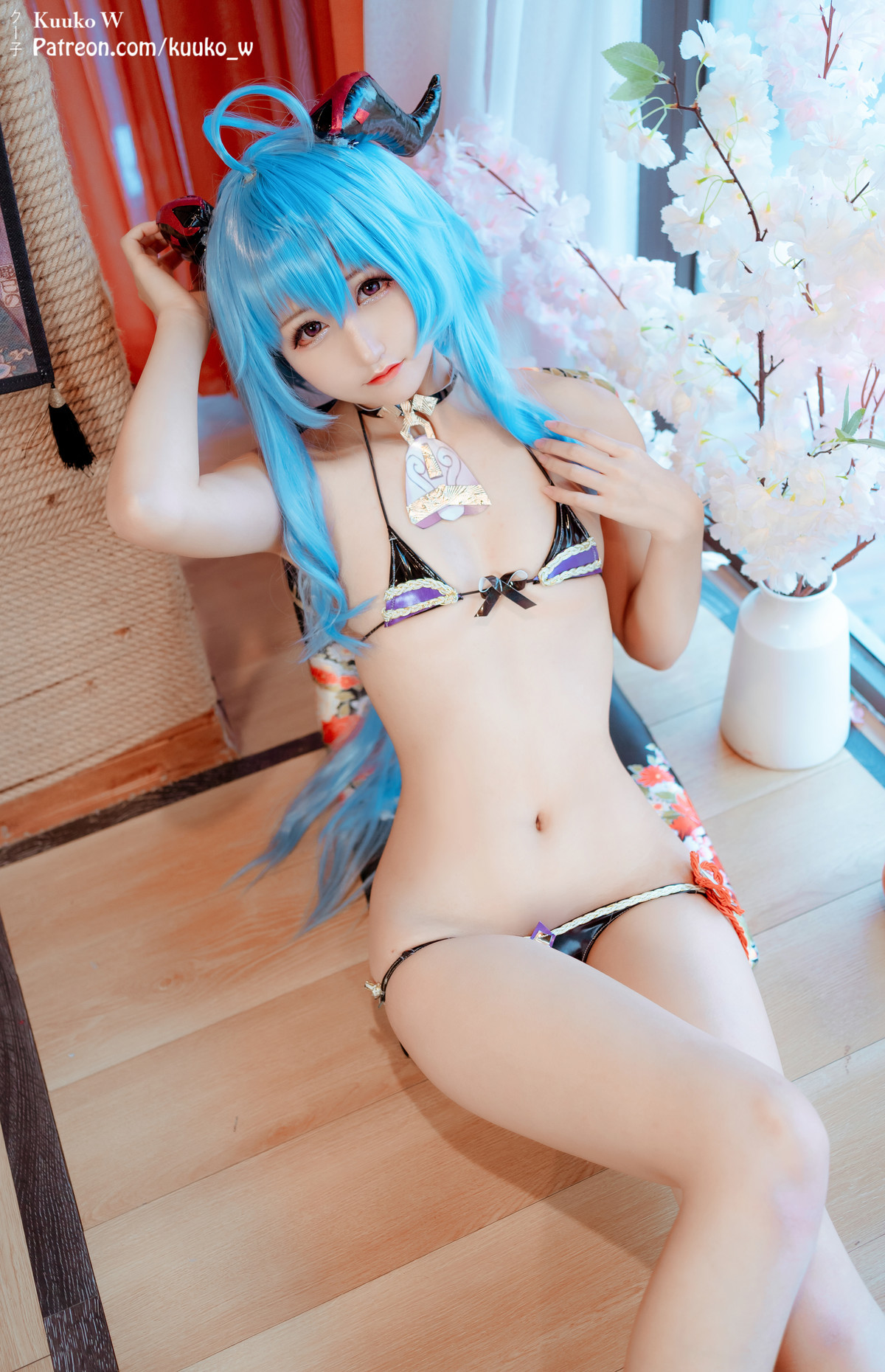 Cosplay-KuukoW-クー子-Ganyu-甘雨-10-27