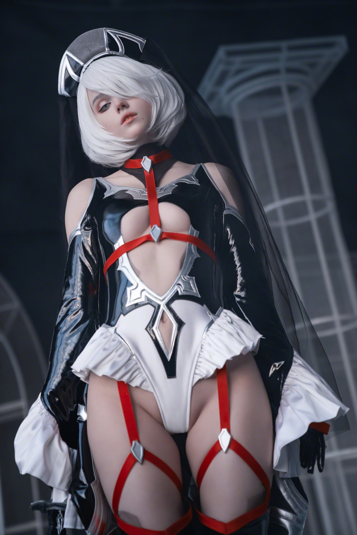 Shirogane-Cosplay-2B-ヨルハ２号Ｂ型-Bride-Ver-01-28