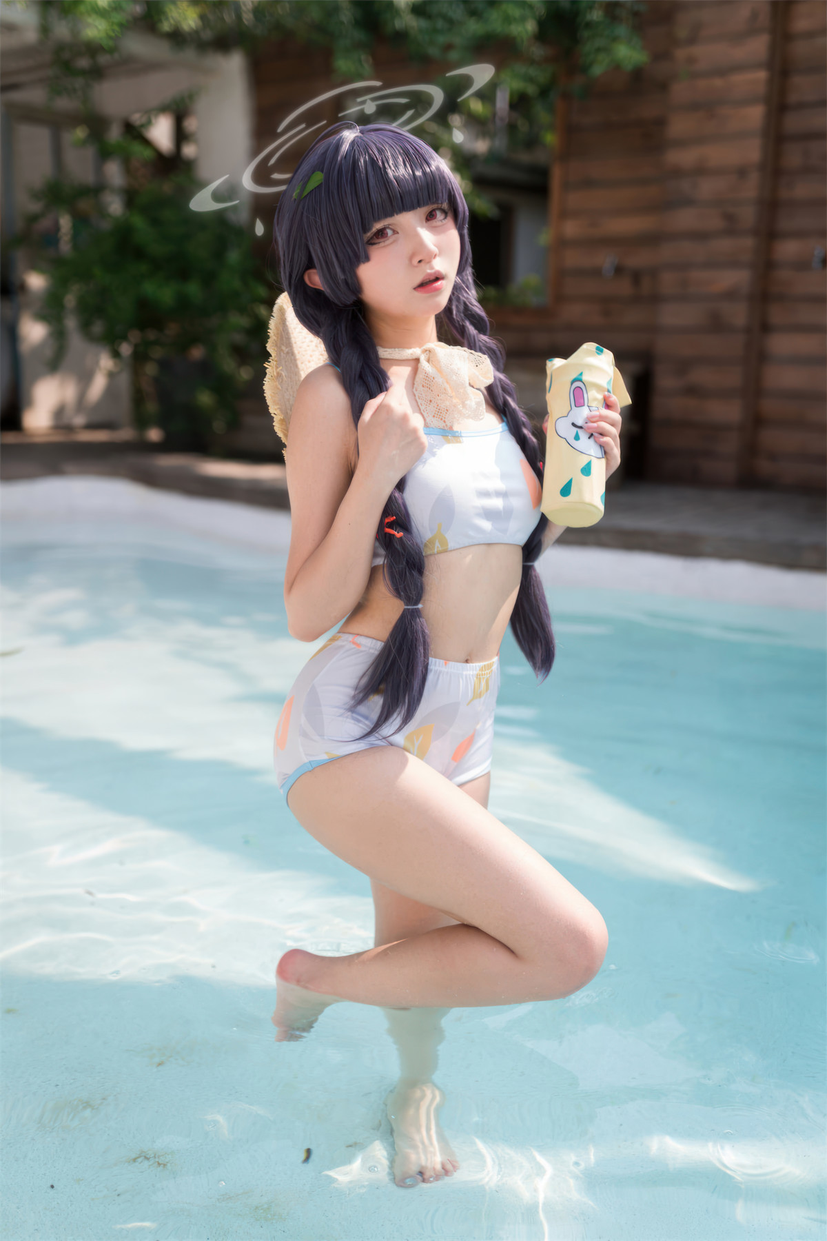 Cosplay-花铃-碧蓝档案-美游泳装-09-16