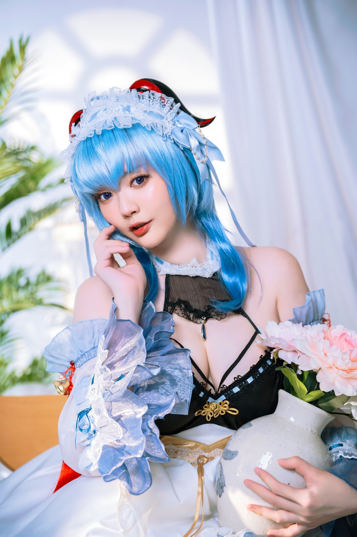 Cosplay-Ying-Tze-甘雨-Ganyu-Maid-12-15