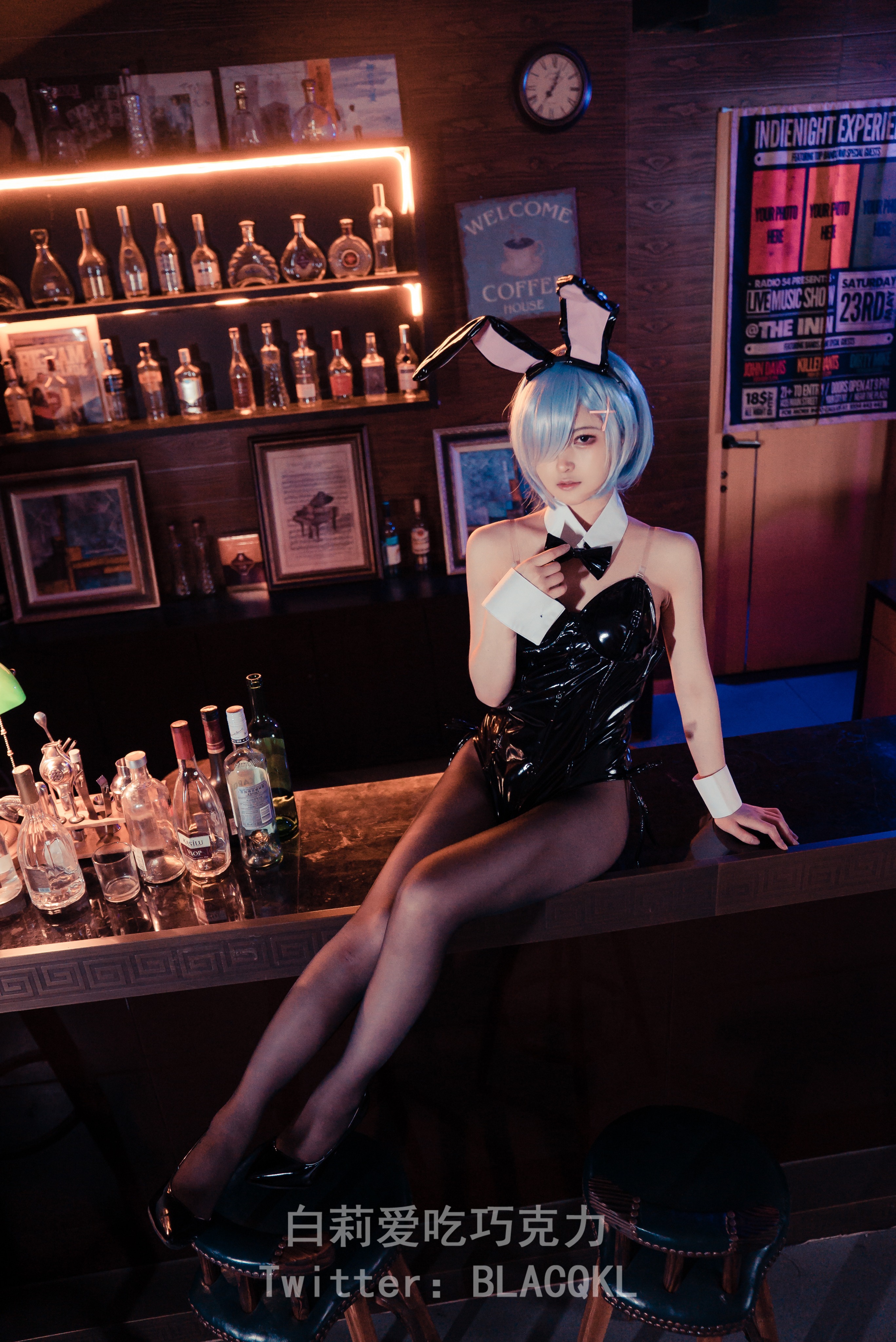 白莉爱吃巧克力---雷姆-兔女郎-11-24
