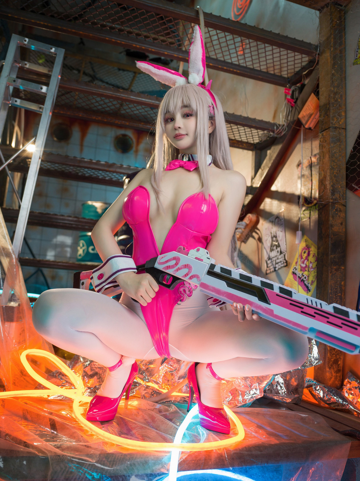 Cosplay-桜井宁宁-Viper-Bunny-毒蛇兔女郎-03-23
