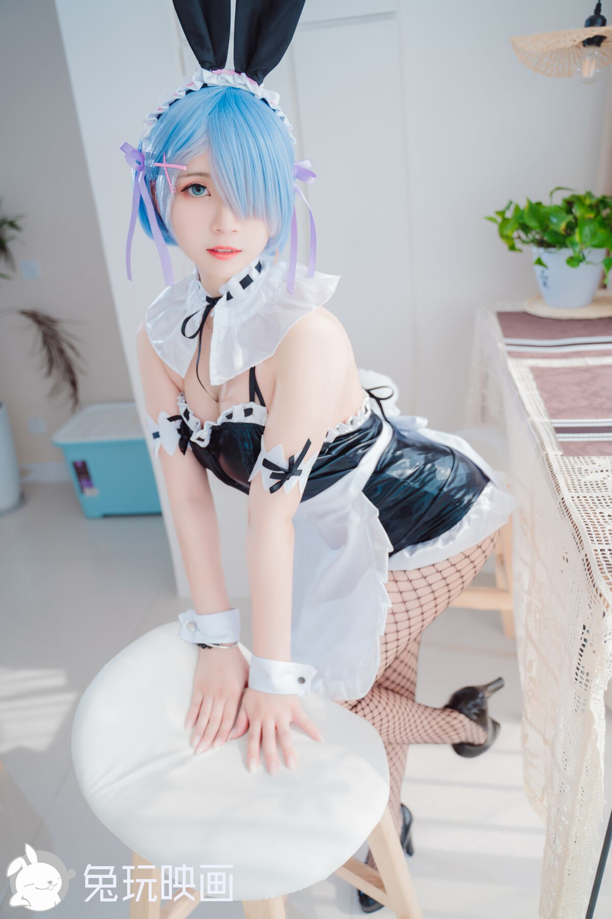 兔玩映畫-兔女郎-Vol062-黑網-01-01