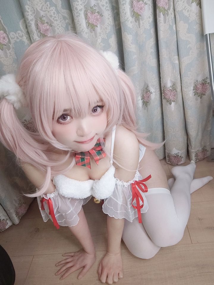 神沢永莉---平安夜红色分体式-04-03-2