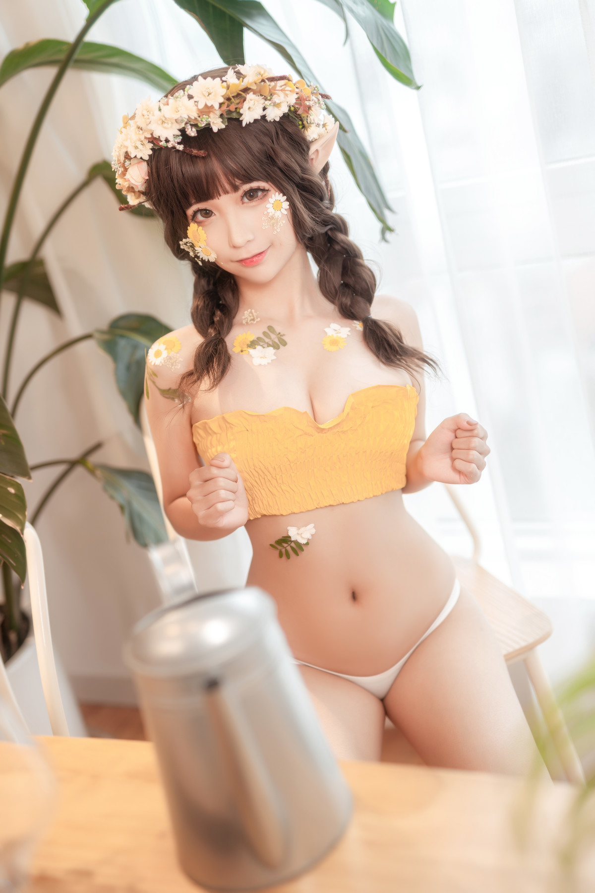 Cosplay-蠢沫沫Chunmomo-尖耳国度花精灵-10-12