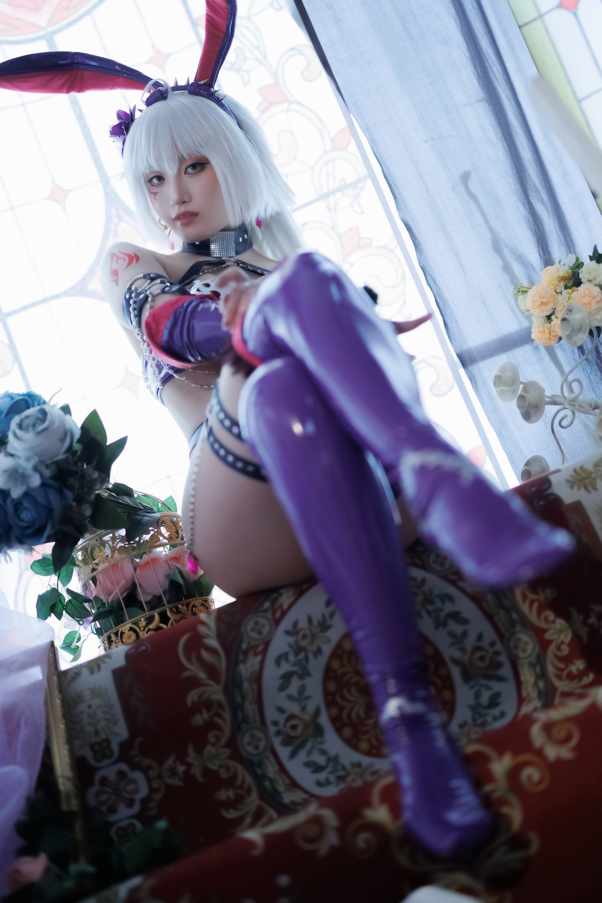 Cosplay-Cien恩恩-黑贞兔女郎泳装-12-20