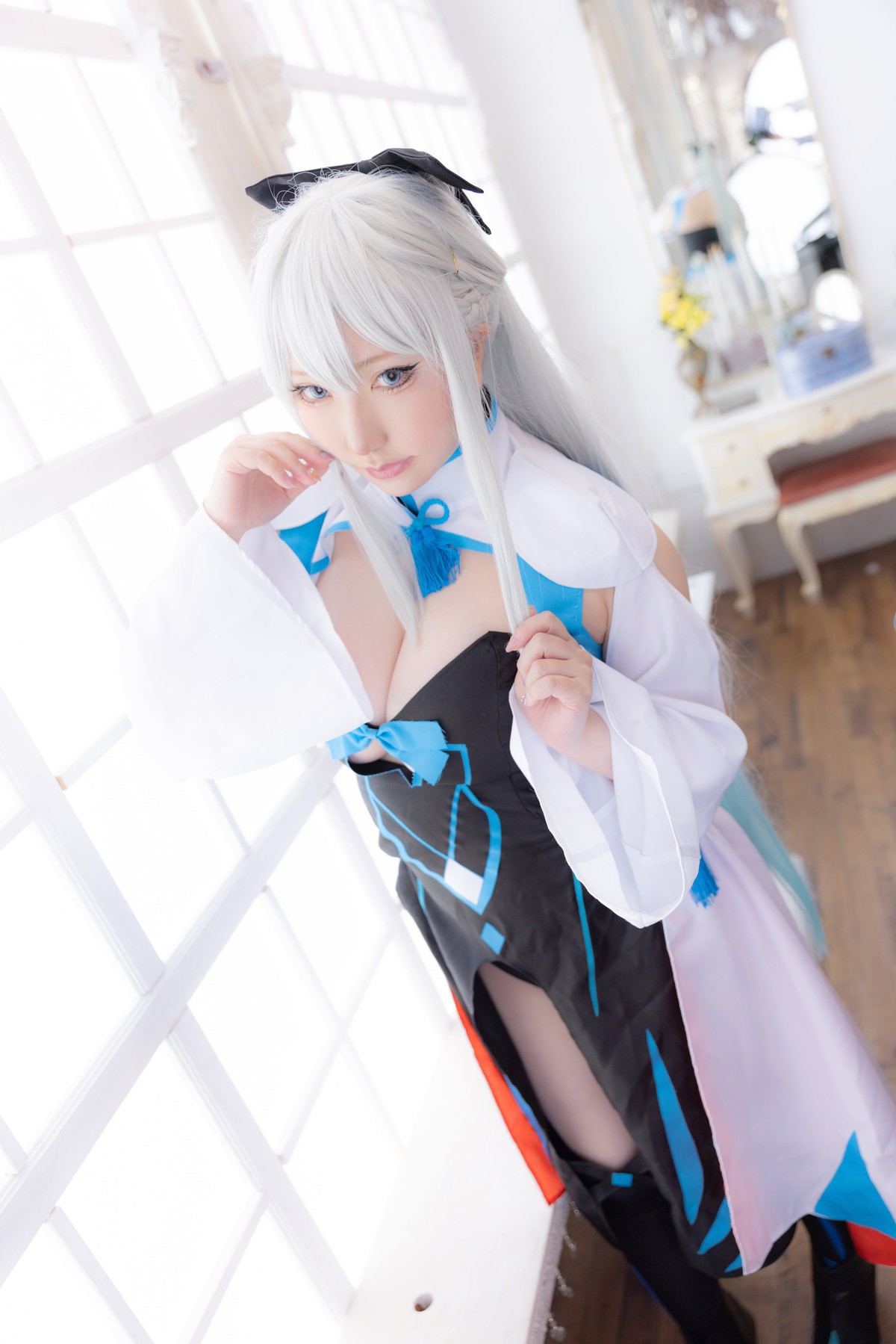 Cosplay-SAKUサク-Morgan-le-Fay-Set03-03-08