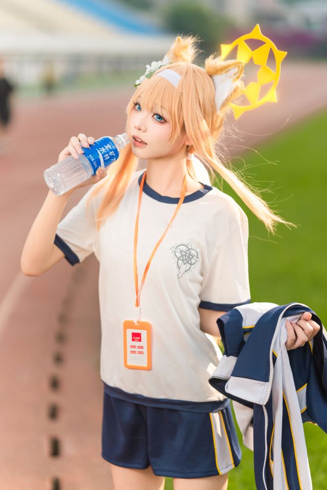 艾西Aiwest-碧蓝档案伊落玛丽-修女-睡衣-体操服-08-31