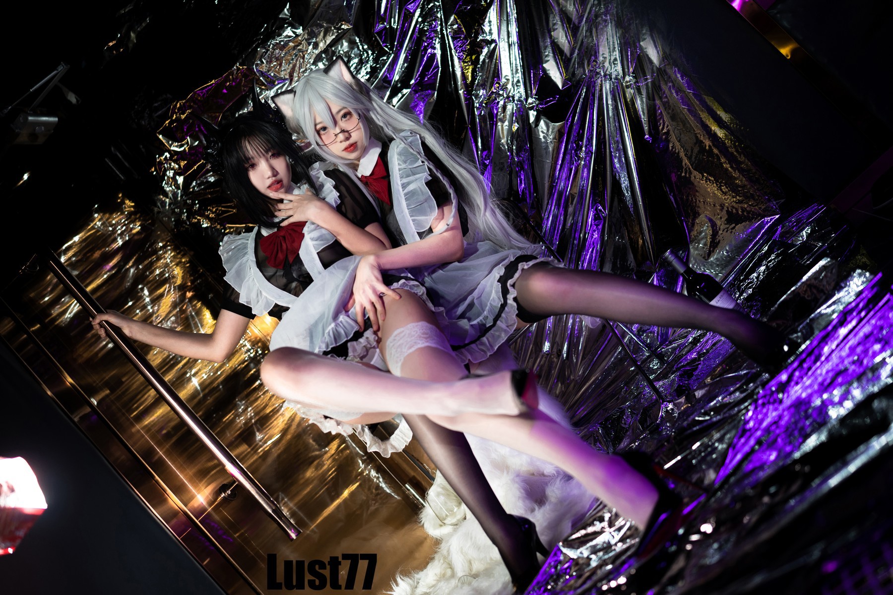 Cosplay-柒柒要乖哦-女仆の惩戒课-Set01-01-30