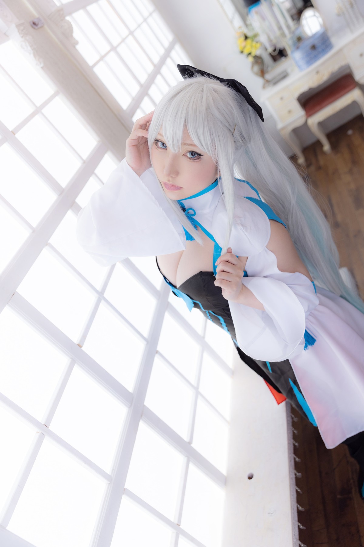 Cosplay-SAKUサク-Morgan-le-Fay-Set03-03-08