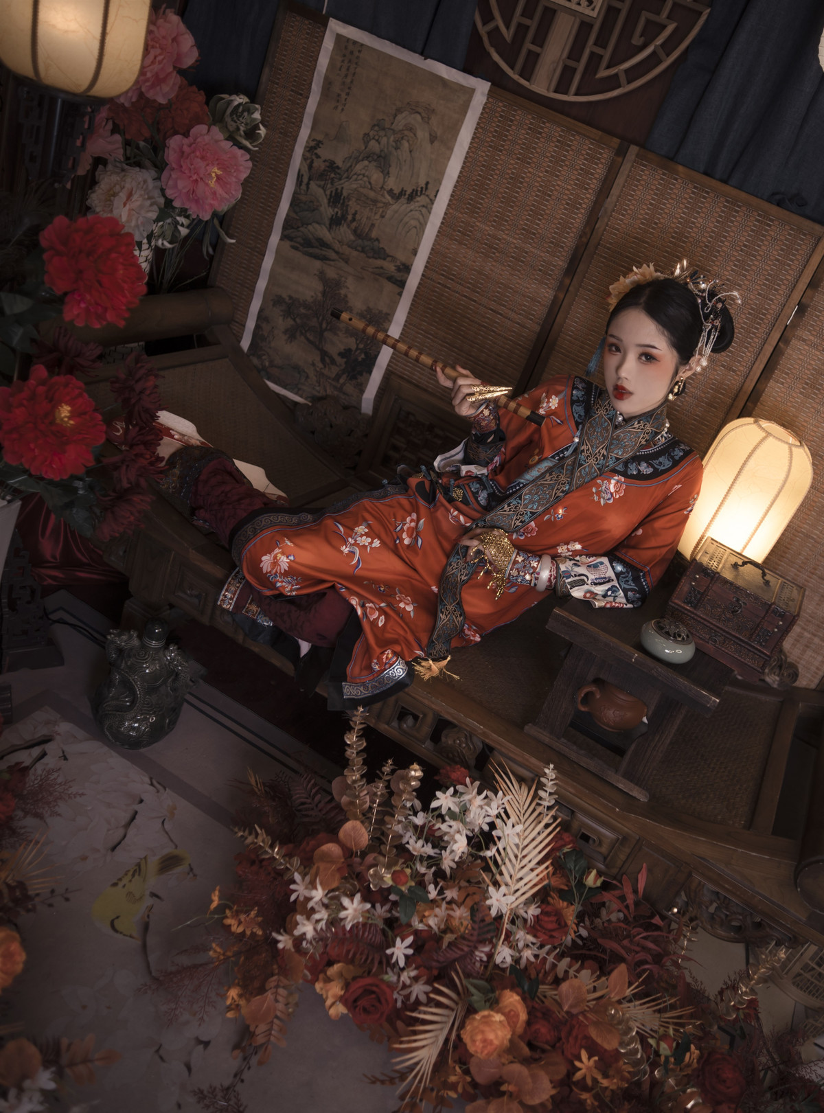 Cosplay-钛合金大粑粑-满清服饰-04-08