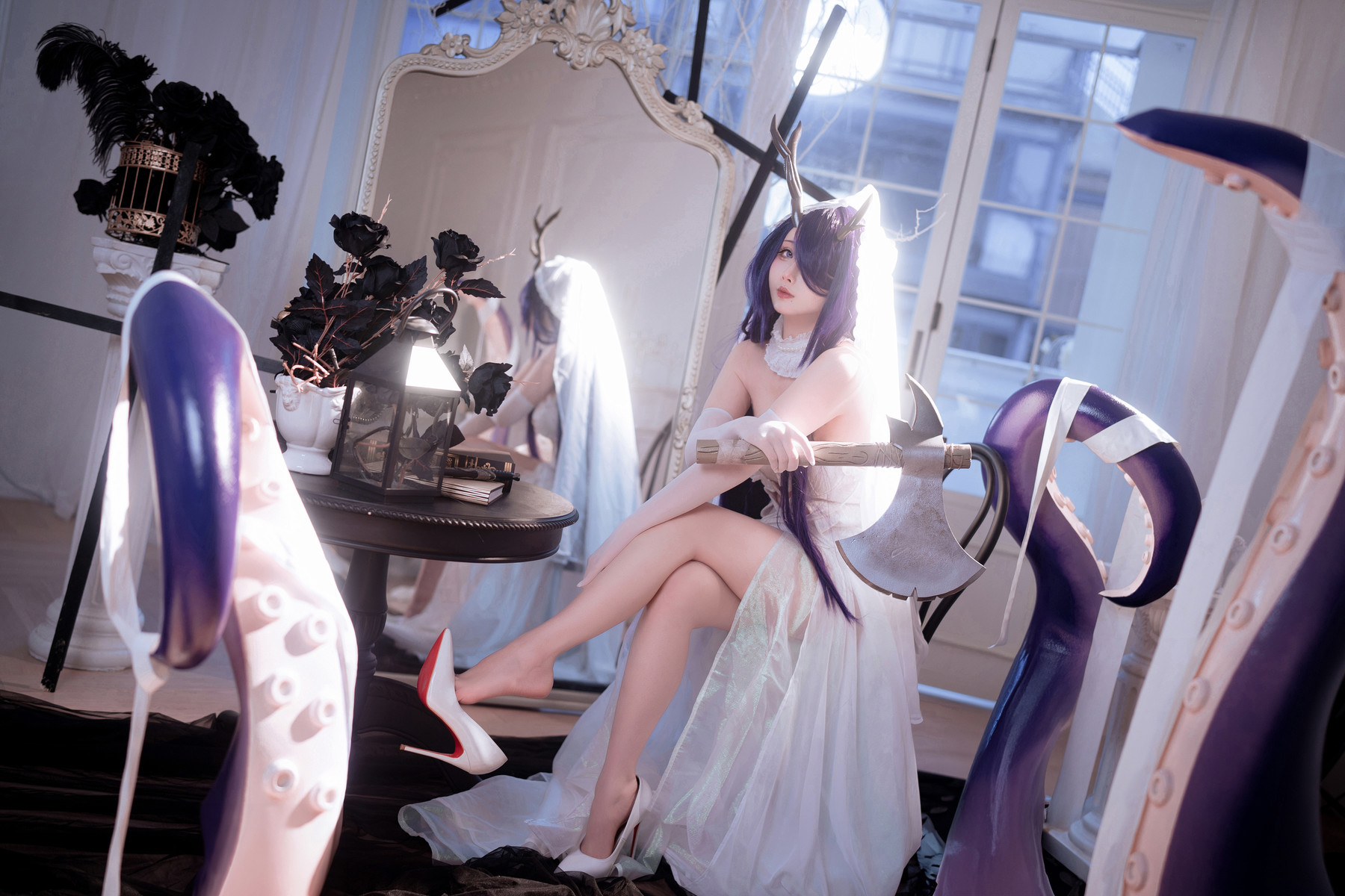 Cosplay-Rioko凉凉子-碧蓝航线-金鹿号-03-25