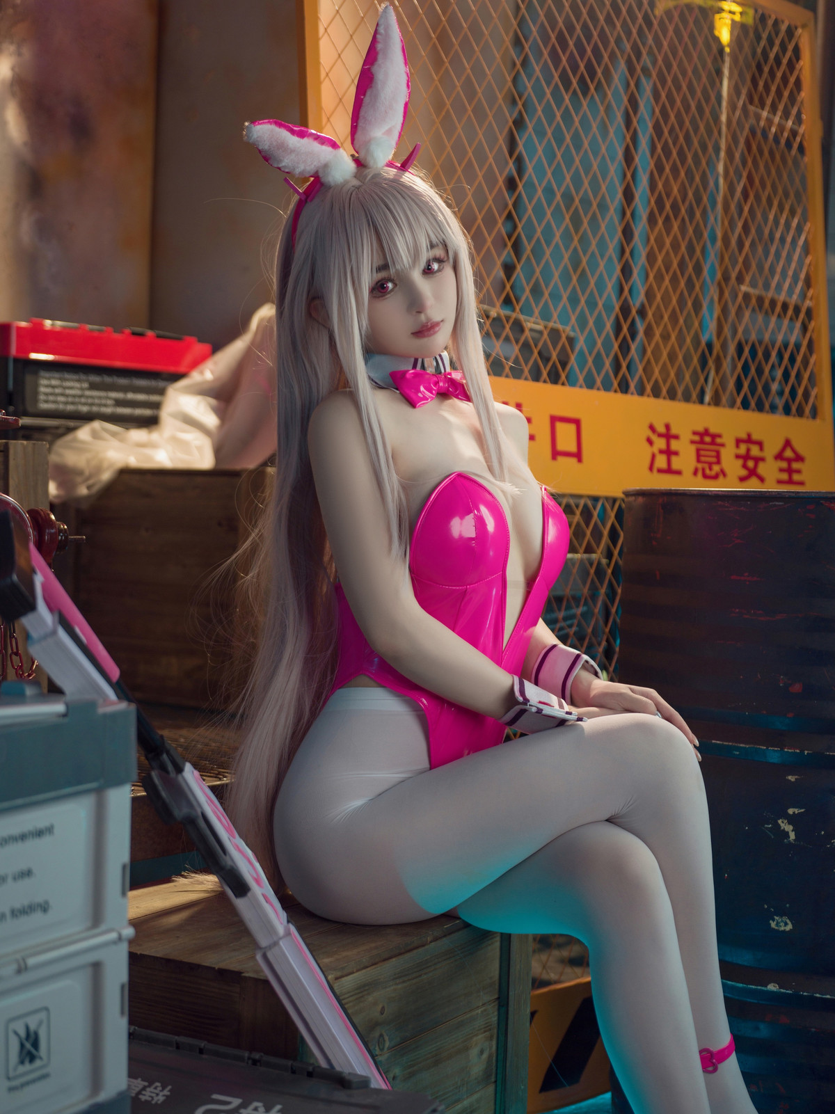 Cosplay-桜井宁宁-Viper-Bunny-毒蛇兔女郎-03-23